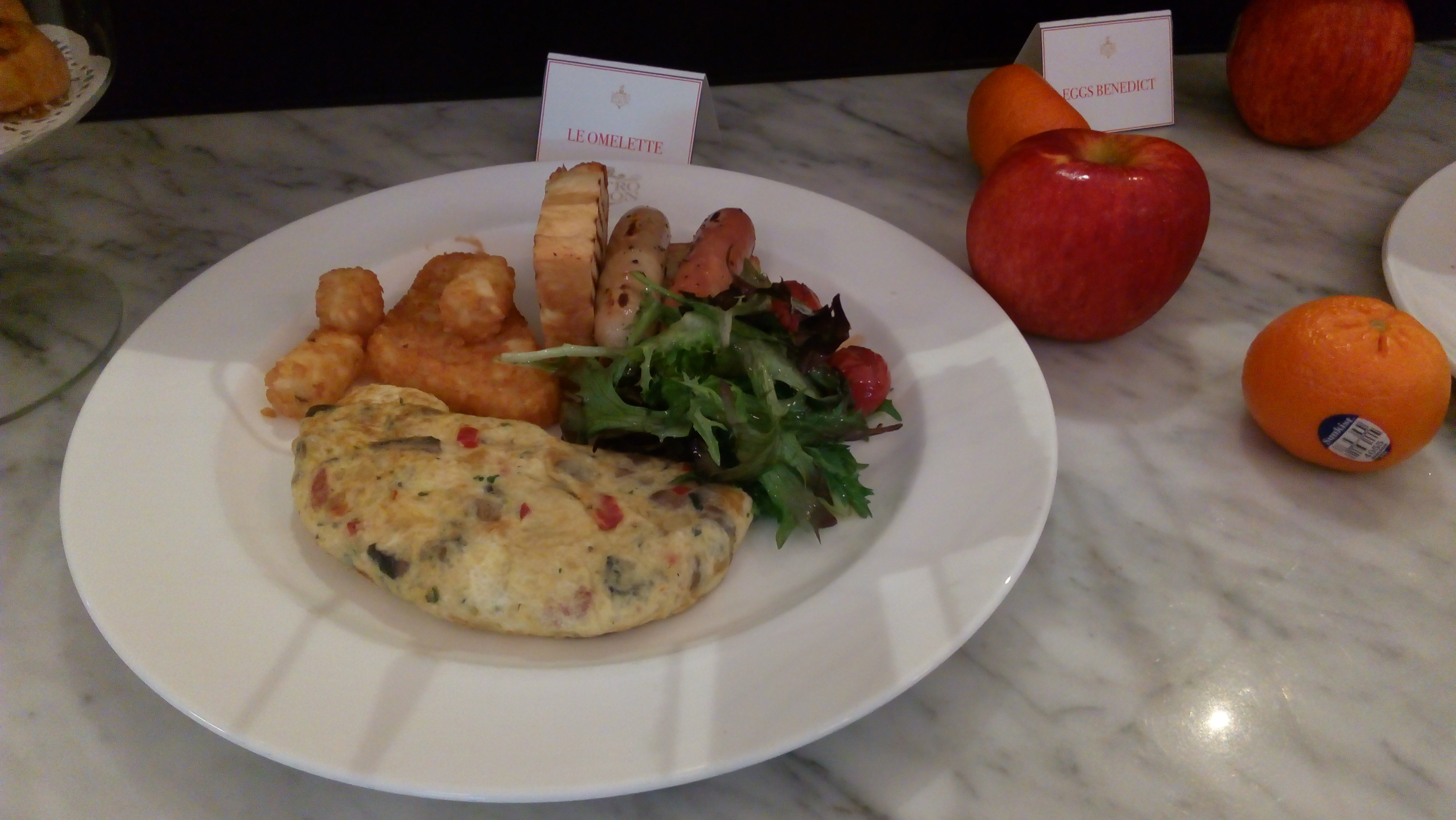 Salah satu menu sarapan sehat