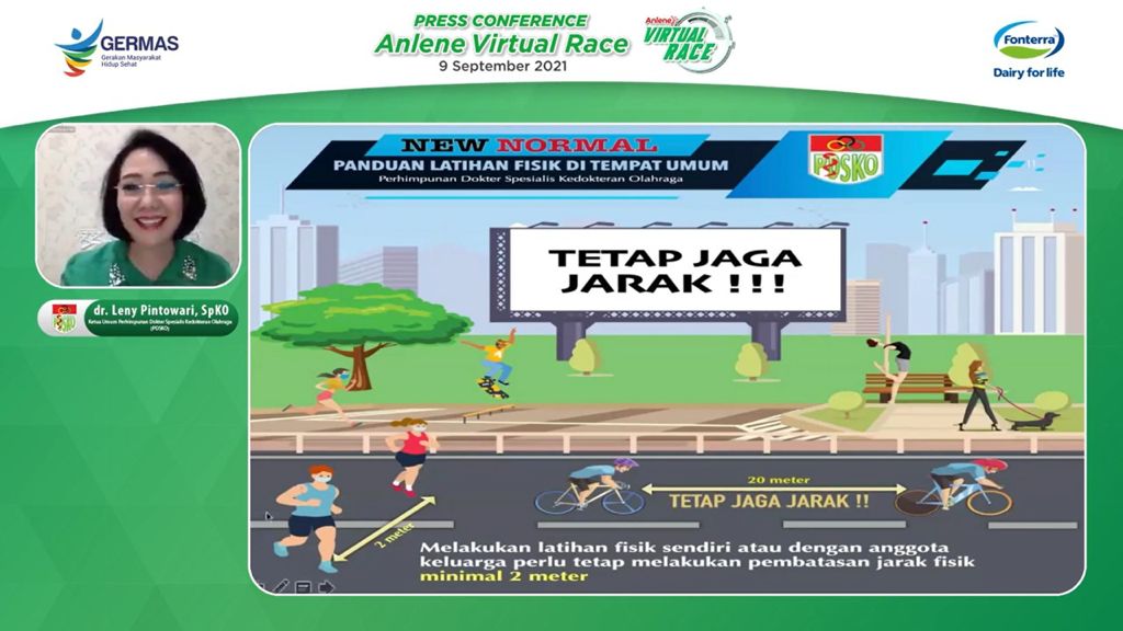 Cegah Penyakit, Masyarakat Diajak Konsisten Beraktivitas Fisik di Rumah