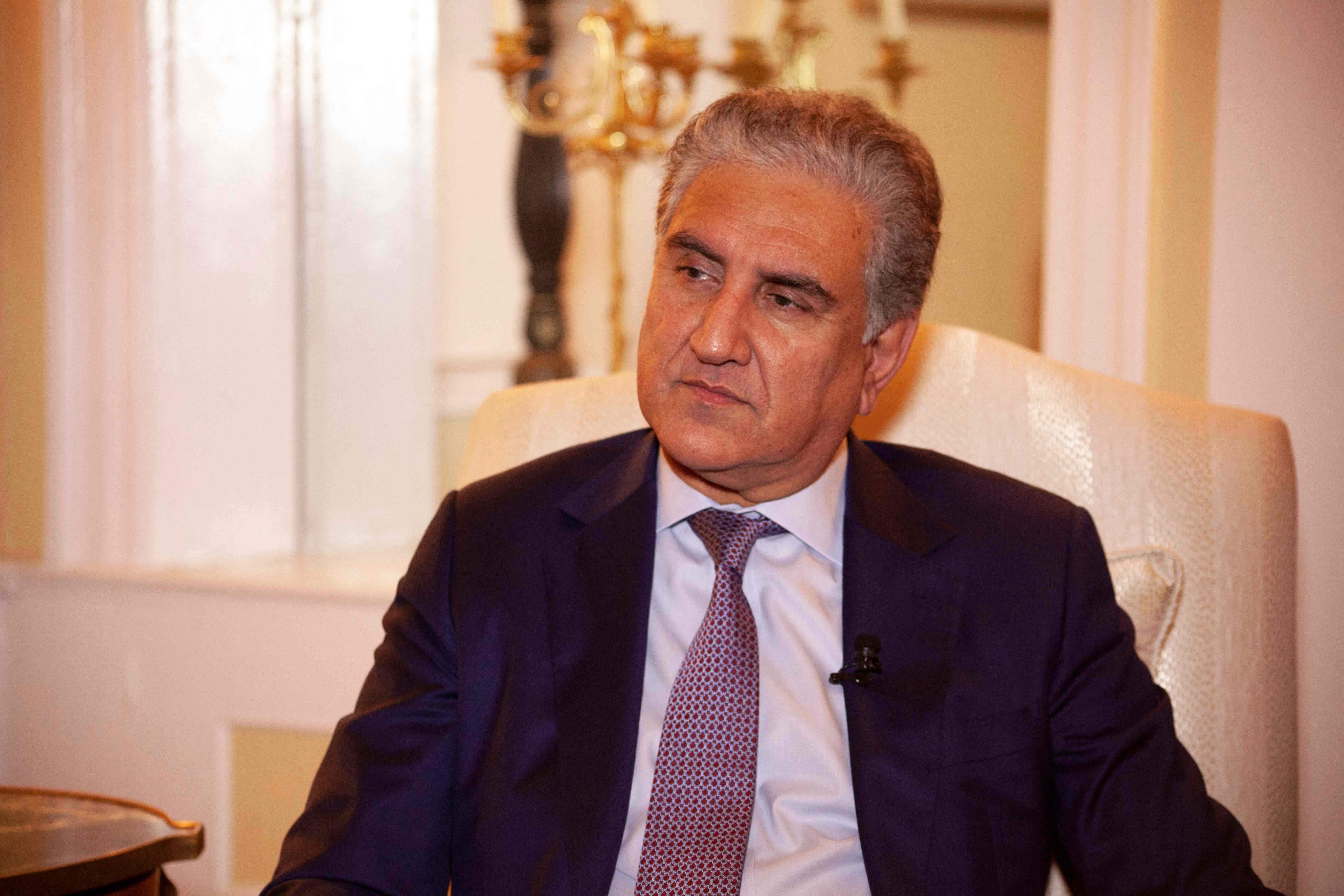 Menteri Luar Negeri Pakistan Shah Mahmood Qureshi.