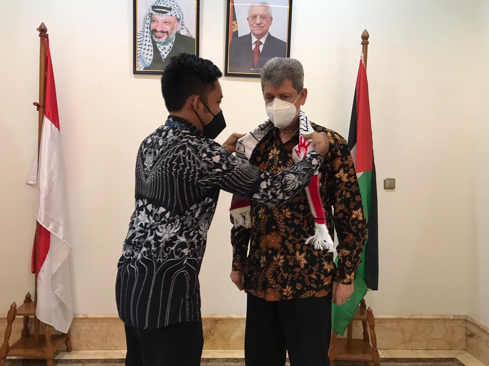 INH Bantu Pembangunan Perumahan Guru di Sur Baher Palestina