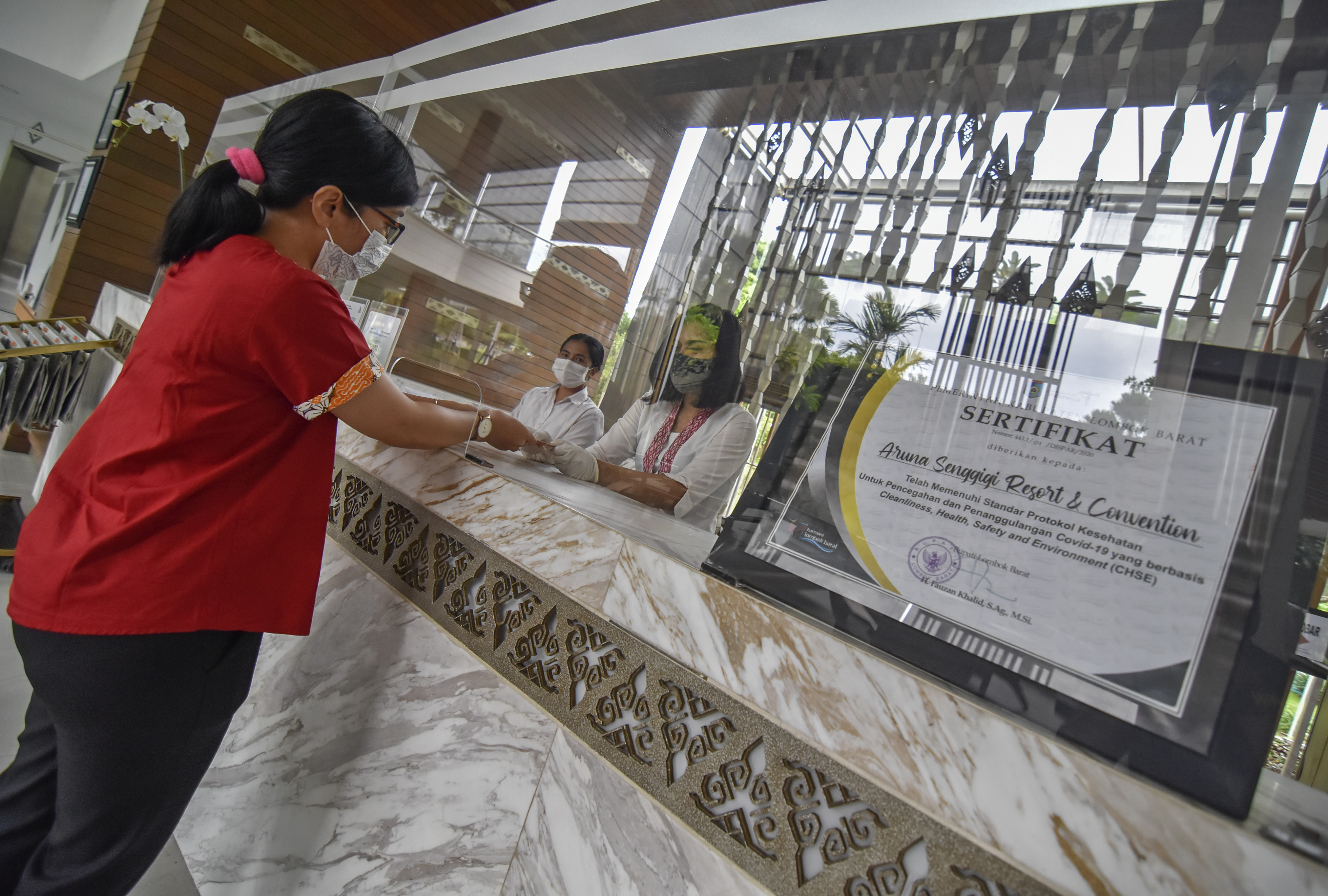 Pelaku usaha perhotelan di NTB kembali membuka hotelnya dengan protokol CHSE