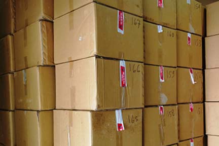 Ilustrasi rokok ilegal