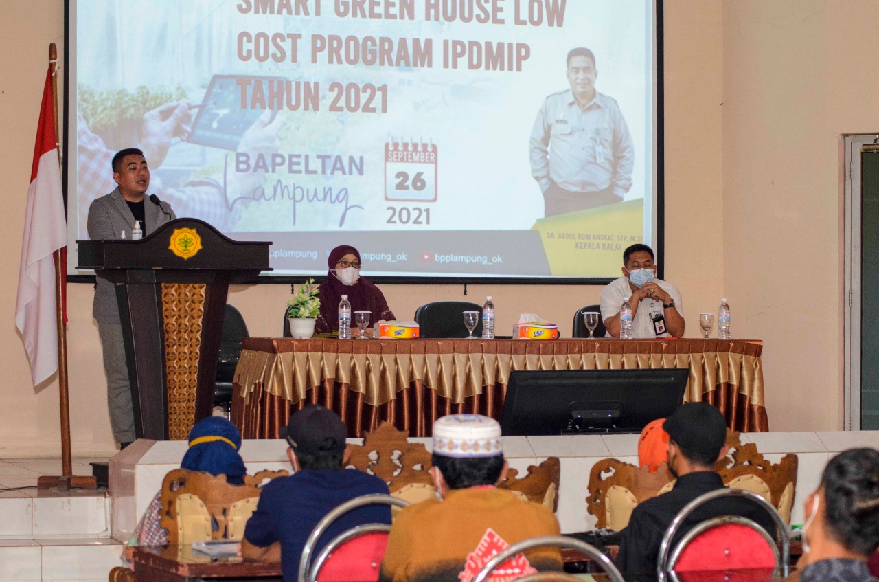 Balai Pelatihan Pertanian (BPP) Lampung menggelar Pelatihan Presisi Smart Green House–Low Cost bagi petani dan penyuluh pertanian. 