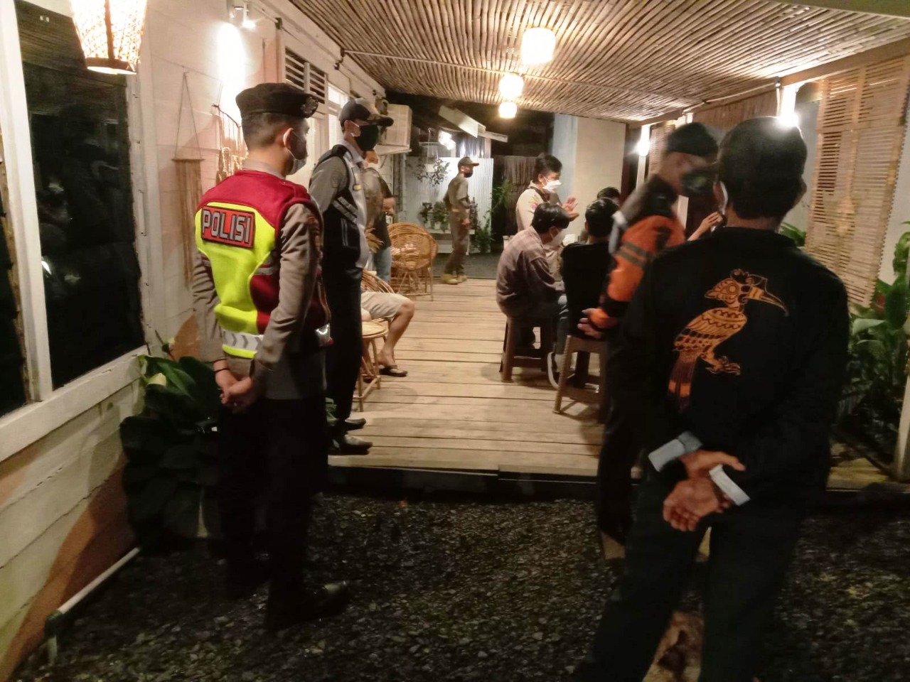 Satgas Penanganan Covid-19 Palangka Raya menggelar operasi yustisi setiap hari agar warga disiplin prokes