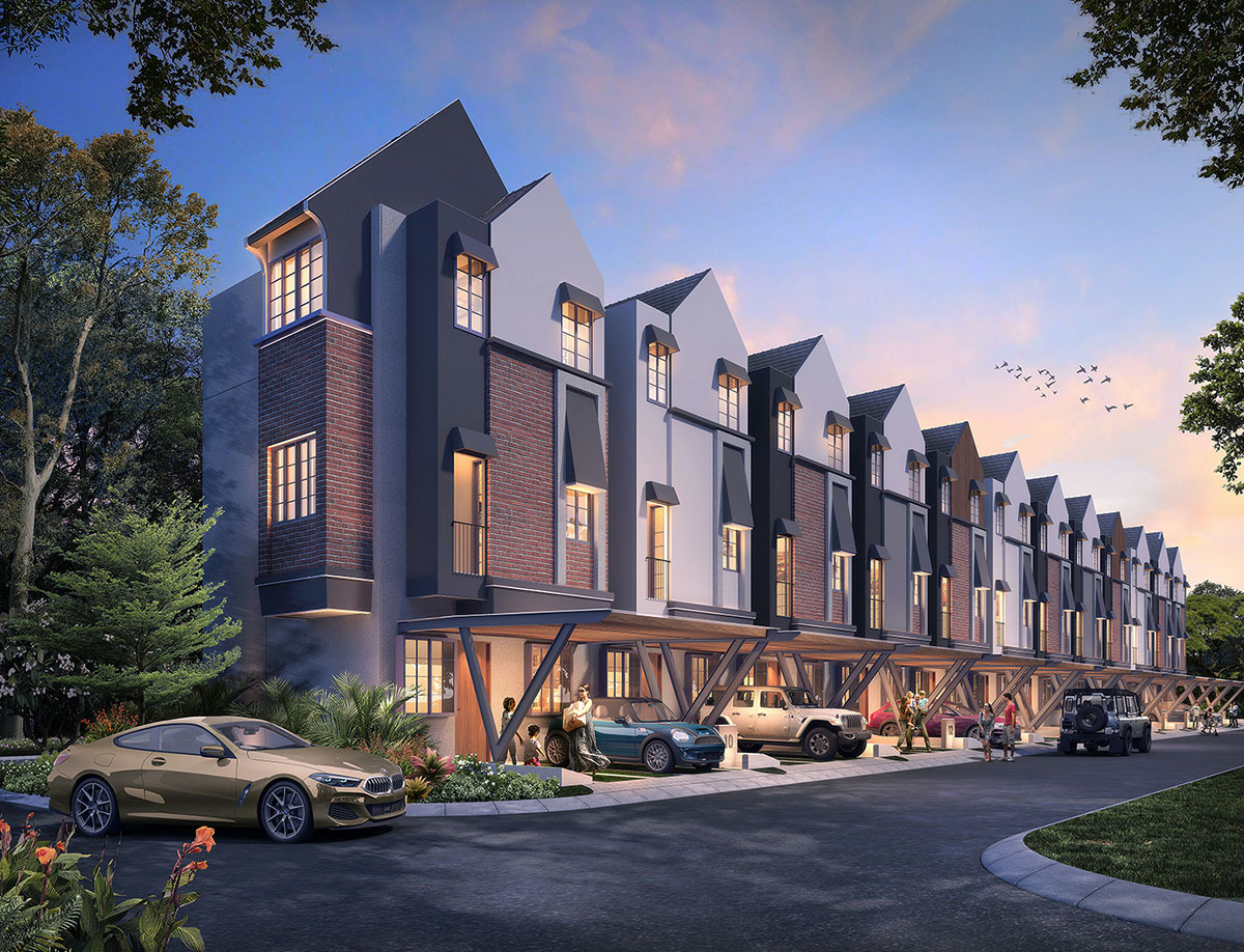 Maket pengembangan Synthesis Huis