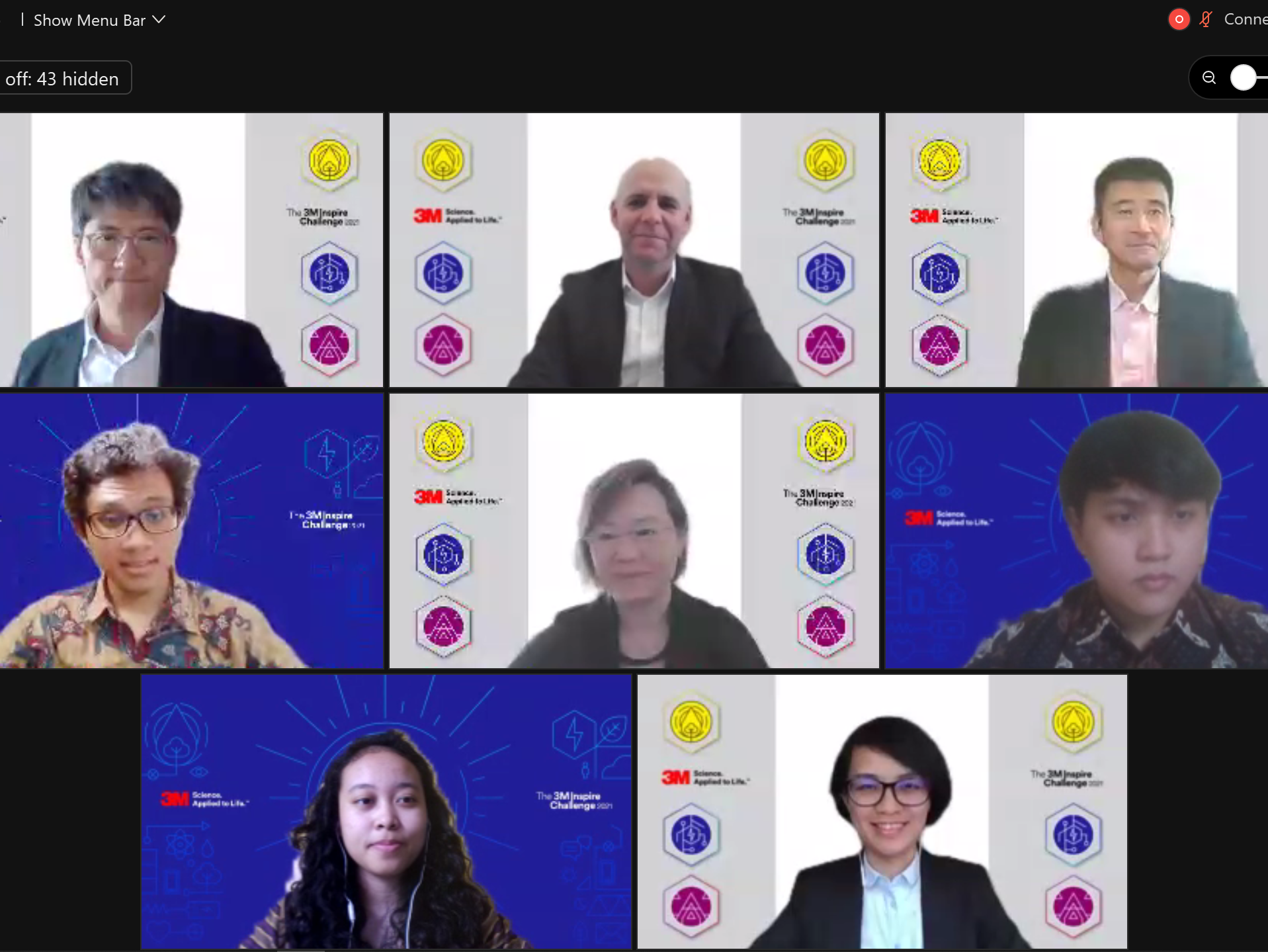 Runner-up kedua diraih oleh tim Kancil dari Indonesia dengan ide mereka yang menawarkan pilihan masker bedah berkelanjutan.