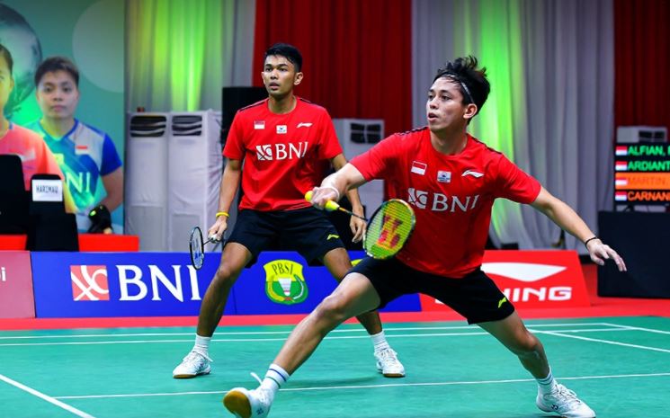 Ganda putra Indonesia Fajar Alfian/Muhammad Rian Ardianto