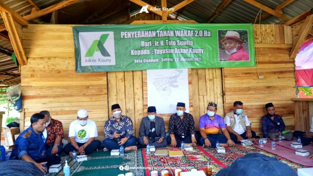 Serah-terima wakaf untuk Yayasan Askar Kauny