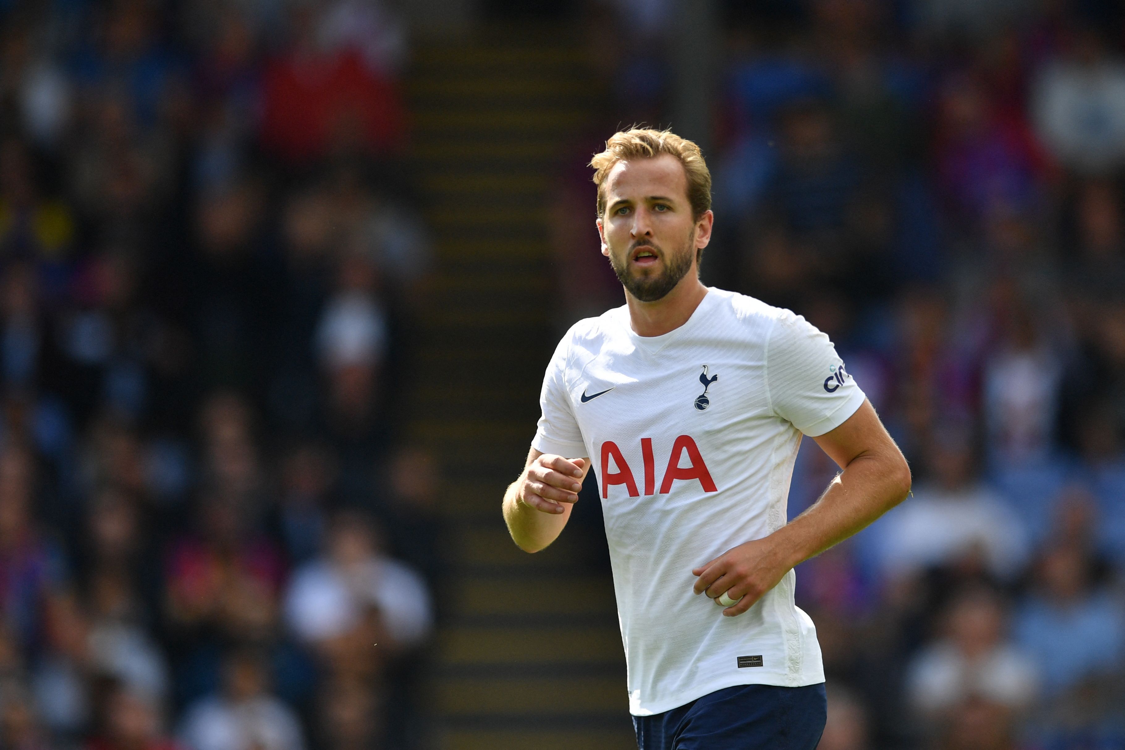 Penyerang Tottenham Hotspur Harry Kane.