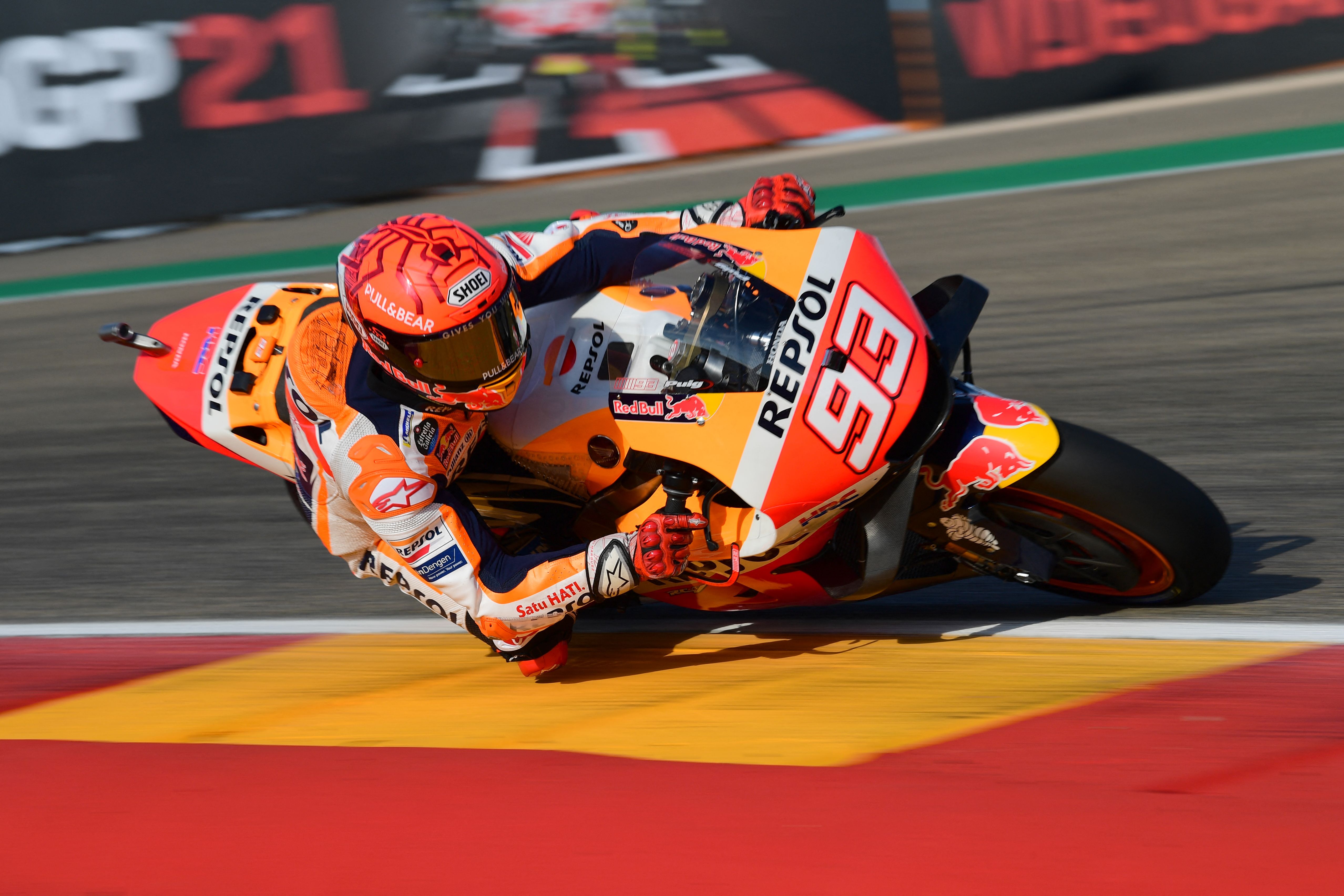 Pembalap Repsol Honda Marc Marquez