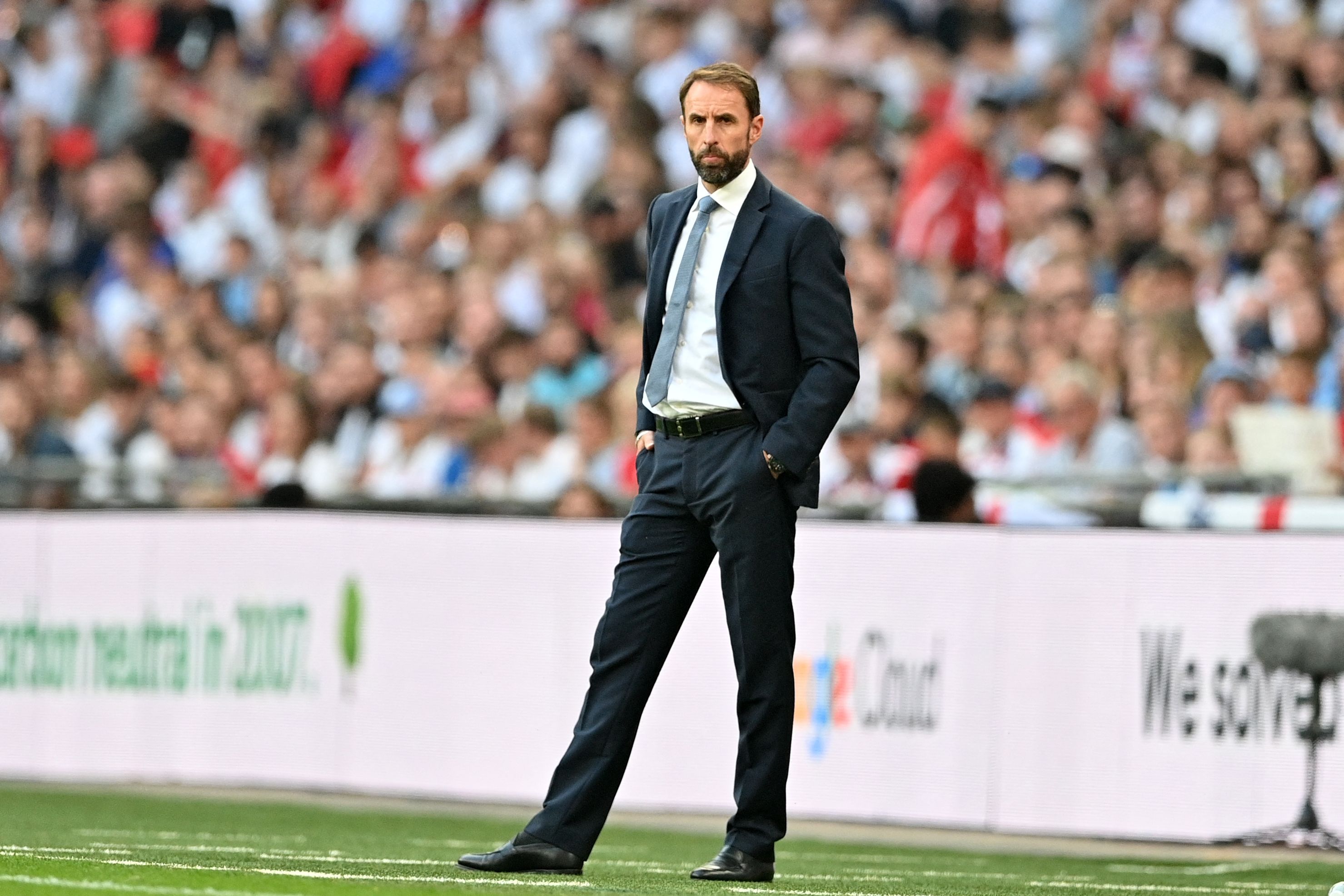 Pelatih timnas Inggris Gareth Southgate