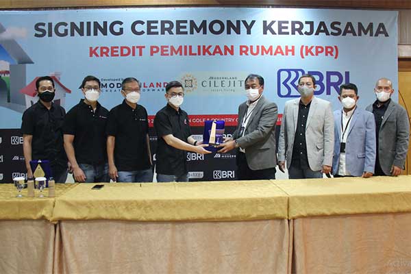 BRI dan Modernland Sinergi KPR di Proyek Cilejit