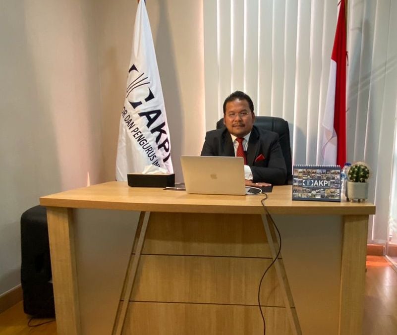 Ketua Umum Asosiasi Kurator dan Pengurus Indonesia (AKPI) Dr. Jimmy Simanjuntak, S.H, M.H.