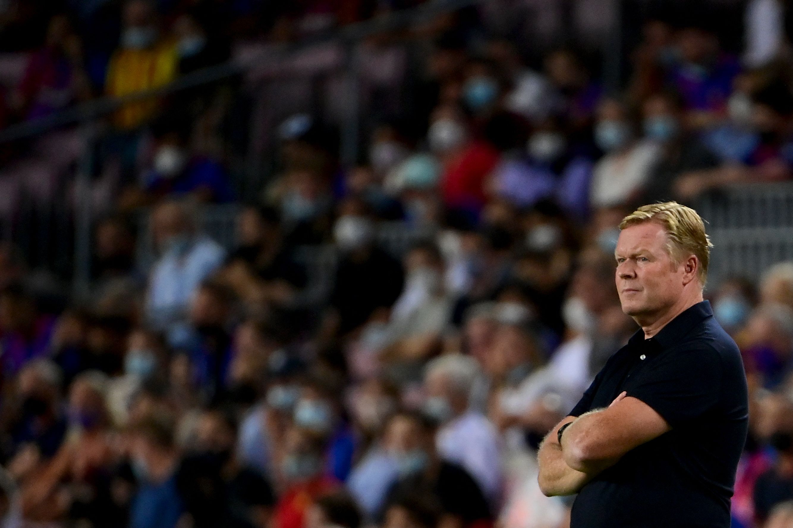Pelatih Barcelona Ronald Koeman