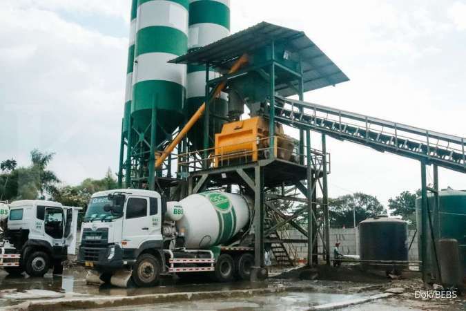 Ilustrasi operasional bisnis Berkah Beton Sadaya