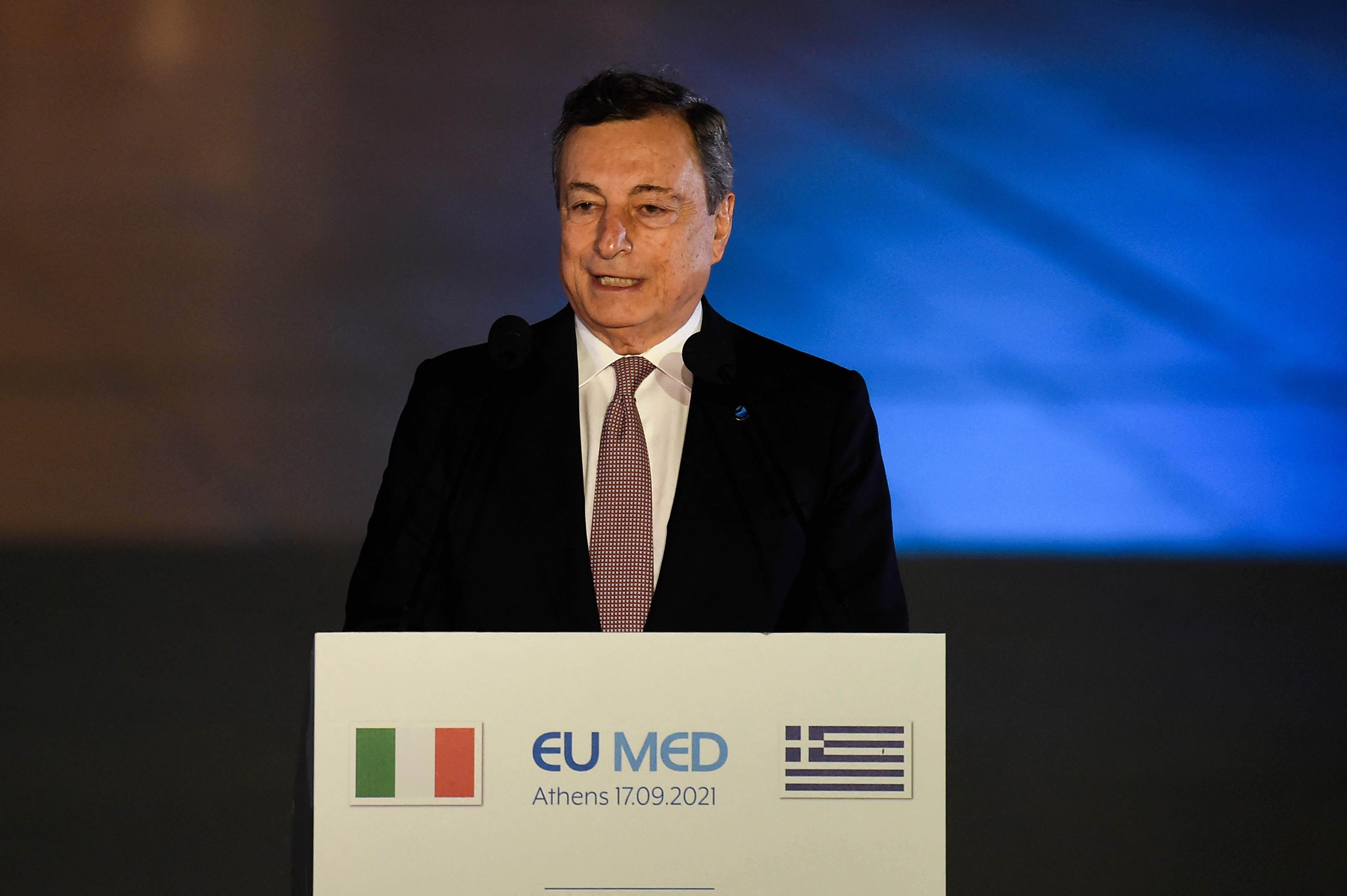 Perdana Menteri Italia Mario Draghi