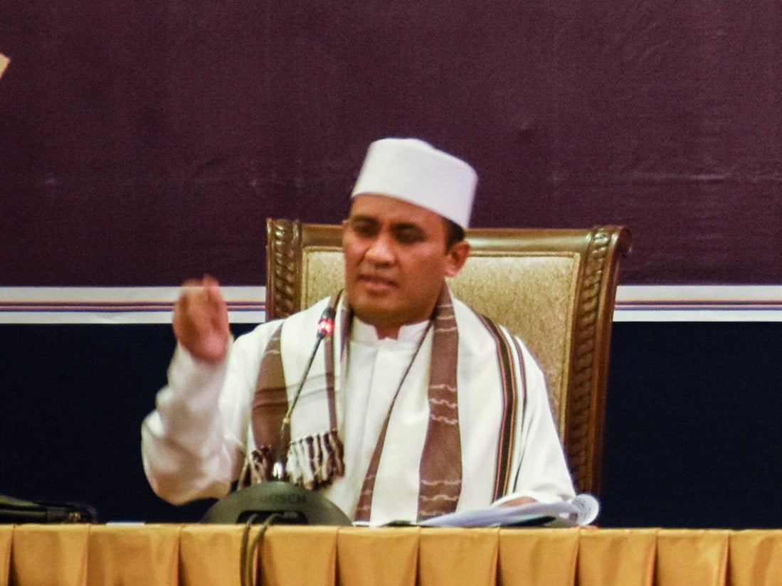  Ketua PWNU NTB Prof TGH Masnun Tahir.