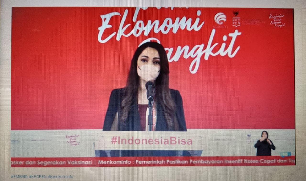 Juru Bicara Pemerintah untuk Penanganan Covid-19 dan Duta Adaptasi Kebiasaan Baru, Reisa Broto Asmoro 