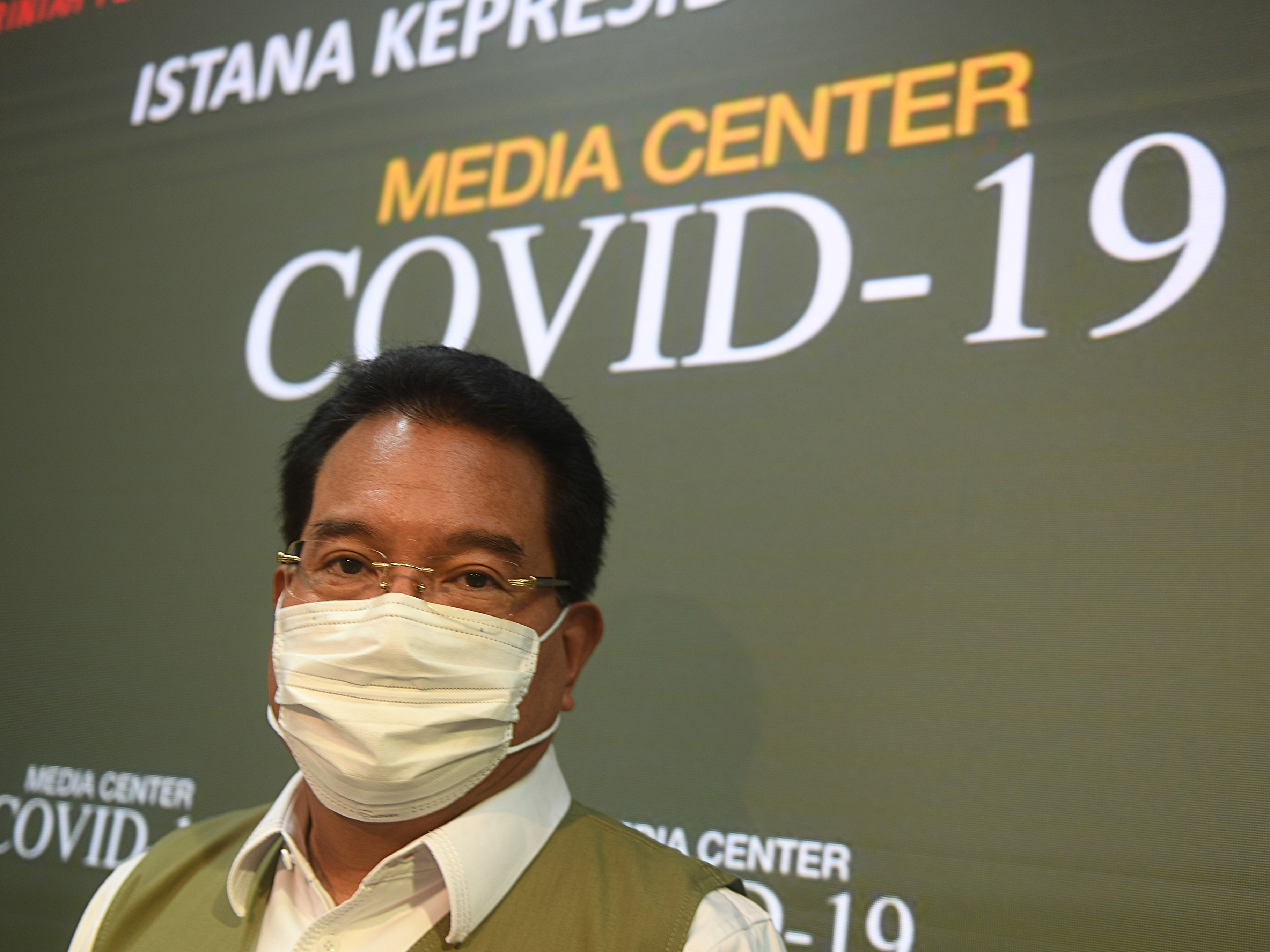Juru Bicara Satgas Covid-19 Wiku Adisasmito.