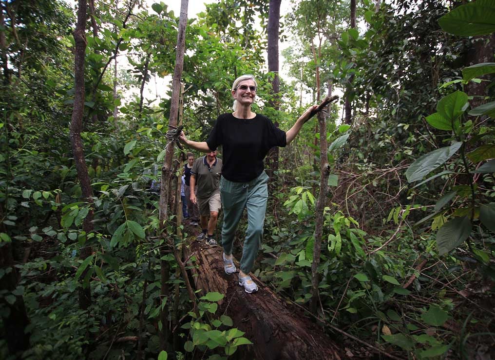  Suasana eksotik di dalam kawasan Hutan Harapan di Jambi yang dikelola PT Restorasi Ekosistem Indonesia (PT REKI)