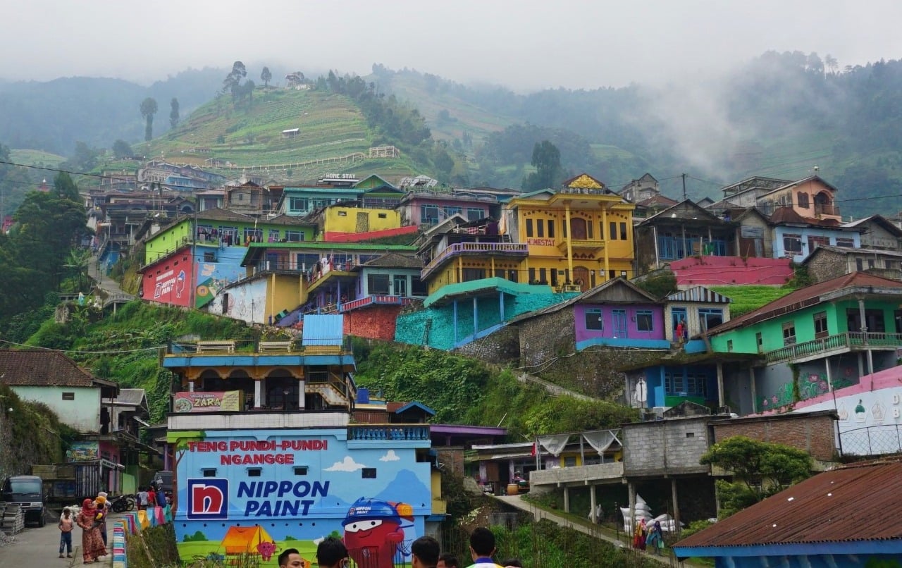 Suasana Dusun Butuh, Kecamatan Kaliangkrik, Kabupaten Magelang, Jawa Tengah