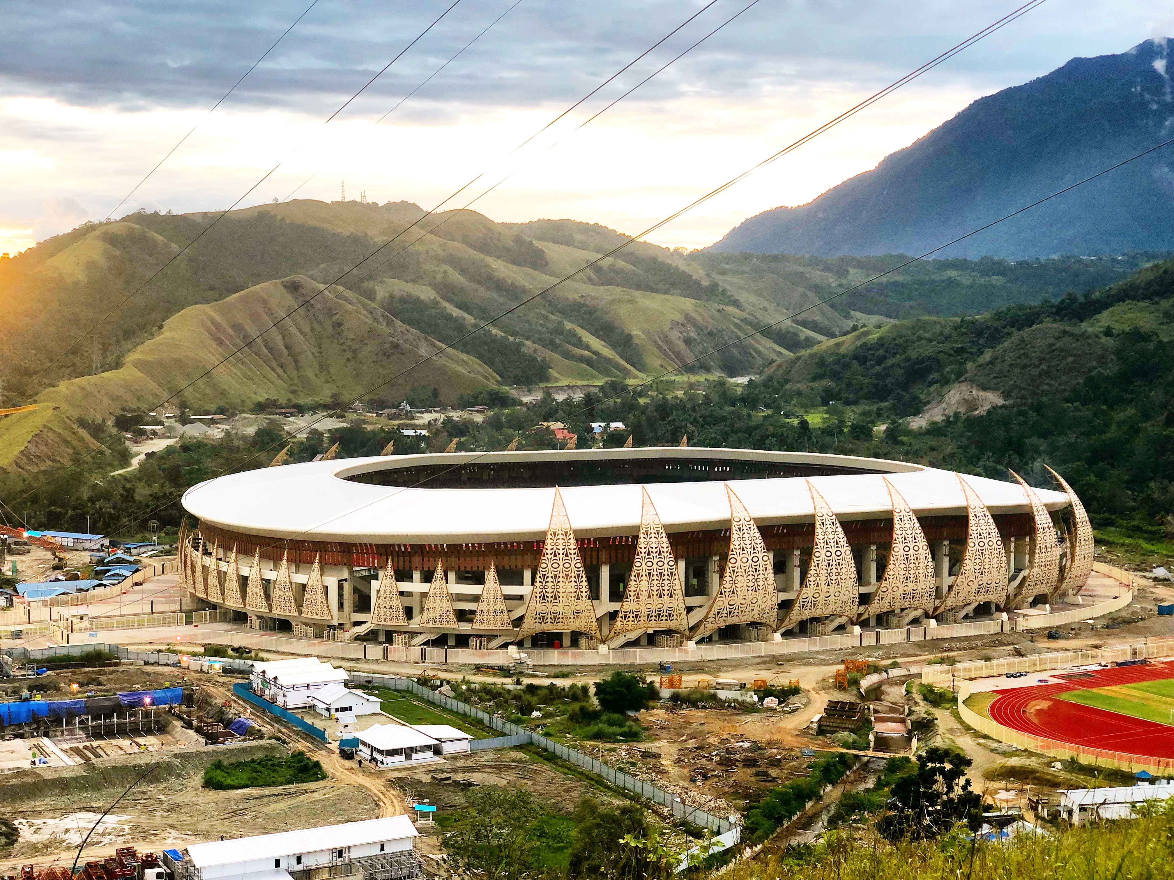 Stadion Lukas Enembe yang jadi salah satu venue PON XX Papua