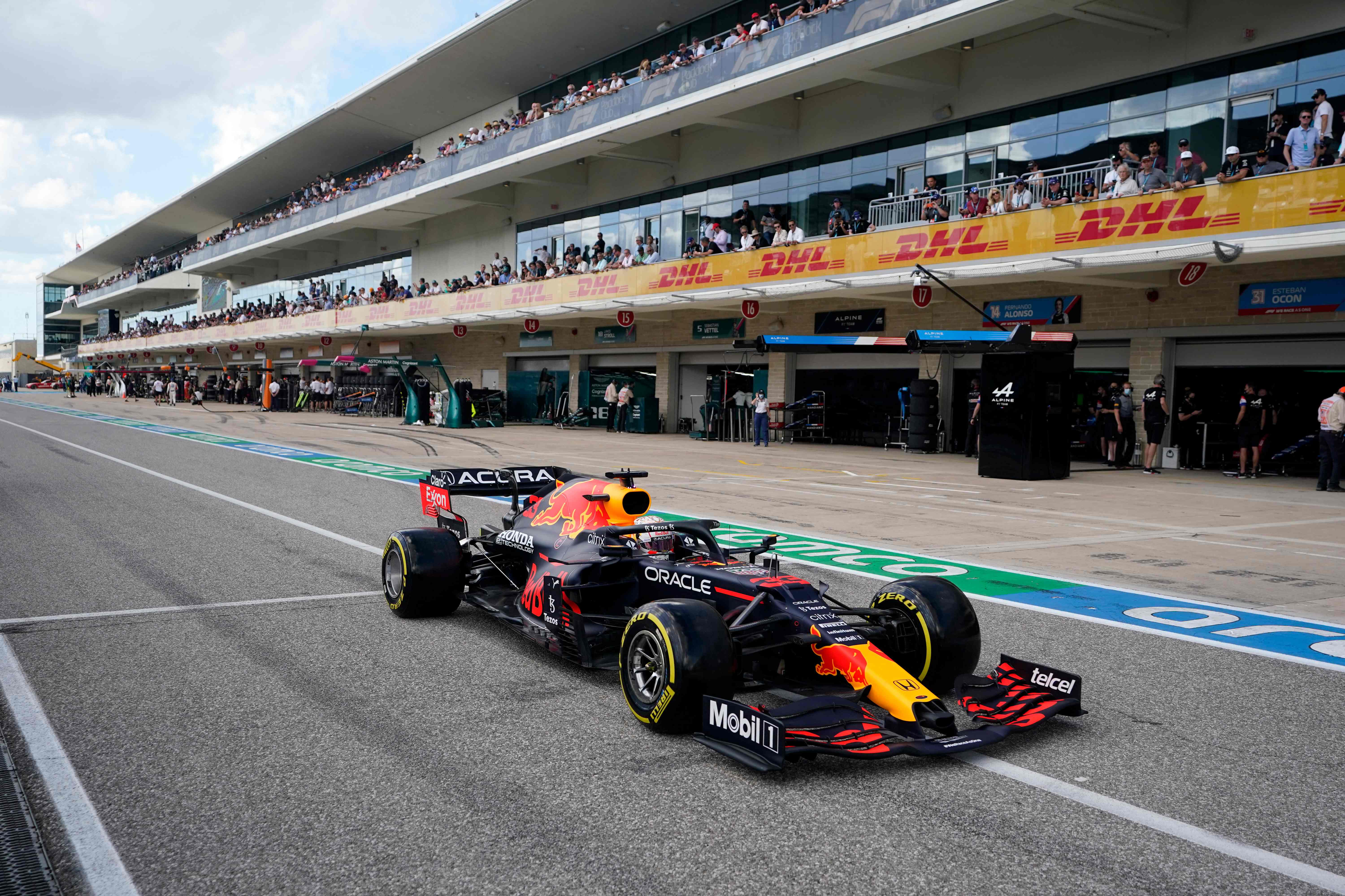 Verstappen Raih Posisi Pole di GP Amerika