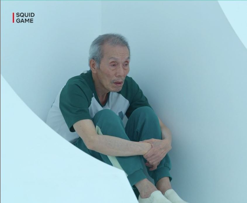 Aktor Oh Yeung Su saat tampil di Squid Game