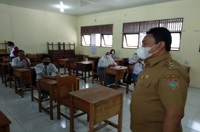 401 SMA Sederajat di Kalteng Mulai PTM Terbatas Dengan Prokes