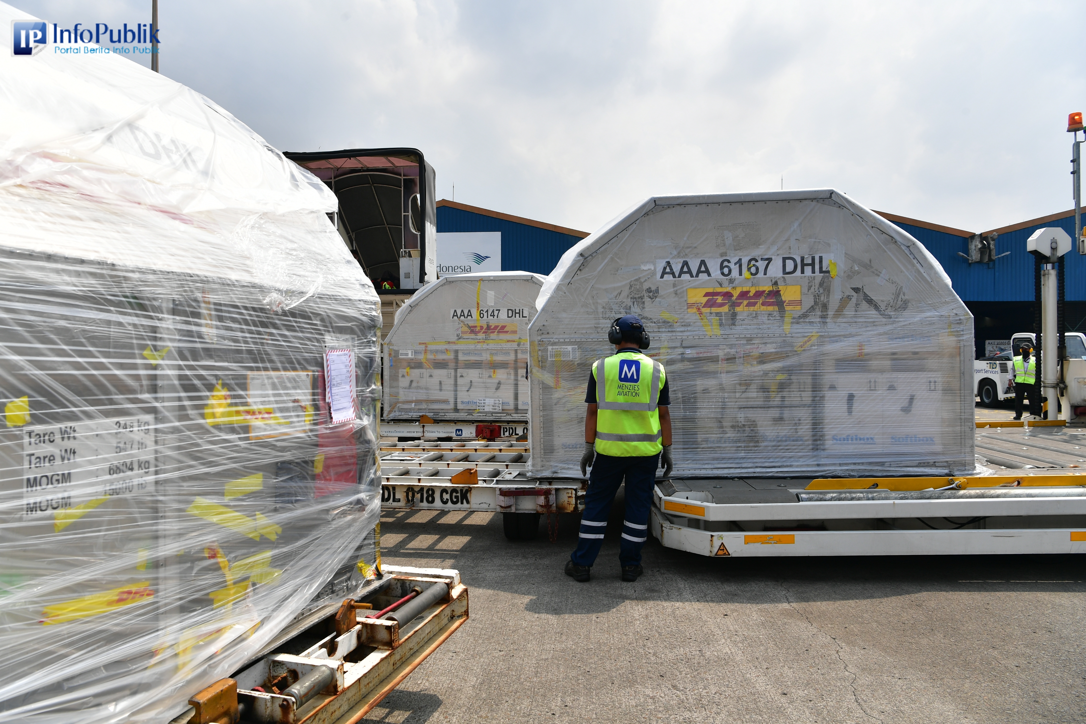 Kedatangan vaksi dari Pemerinrah Jepang