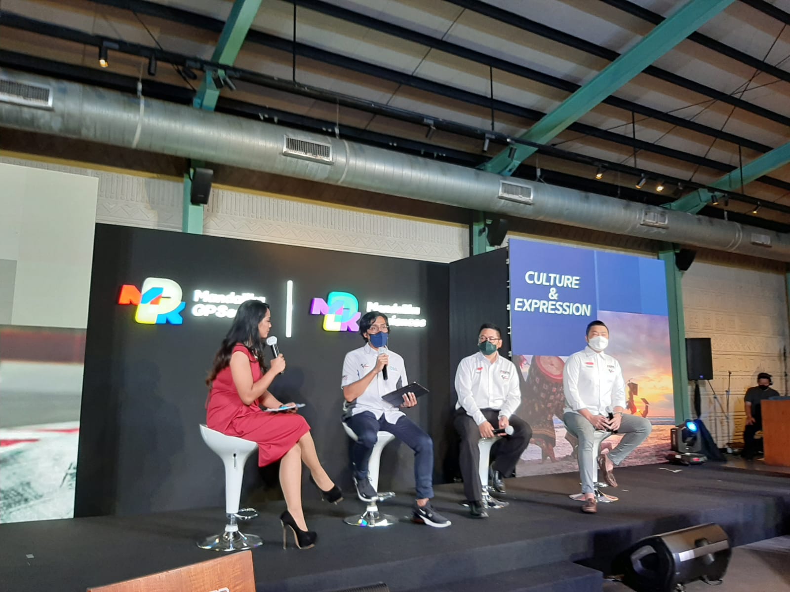 Jumpa pers peluncuran logo Mandalika GP Series dan Mandalika Xperiences dalam acara bertajuk “Get Ready to Race” di Jakarta.