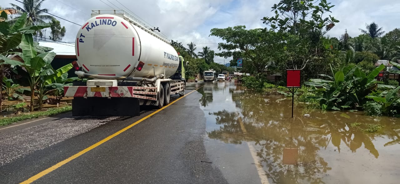 Banjir di Tabalong, Kalimantan Selatan.
