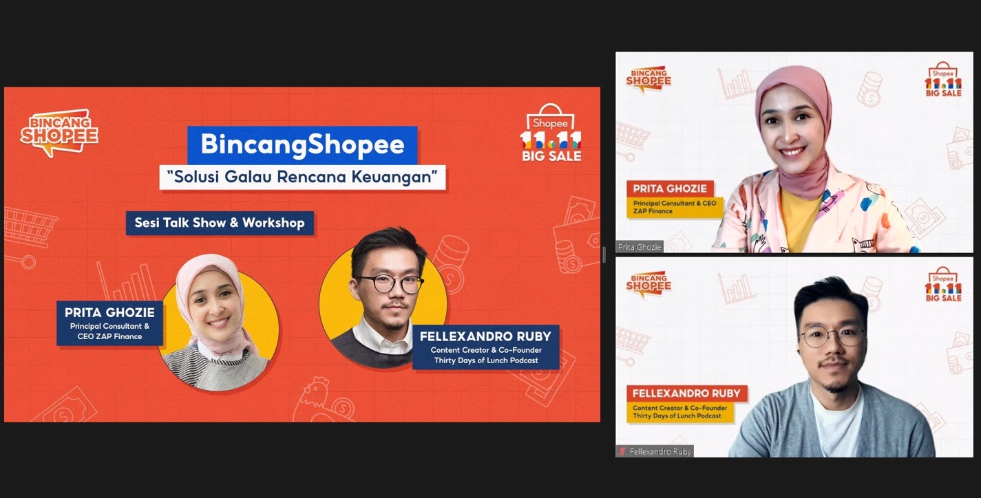  BincangShopee 11.11 Big Sale: Solusi Galau Rencana Keuangan.