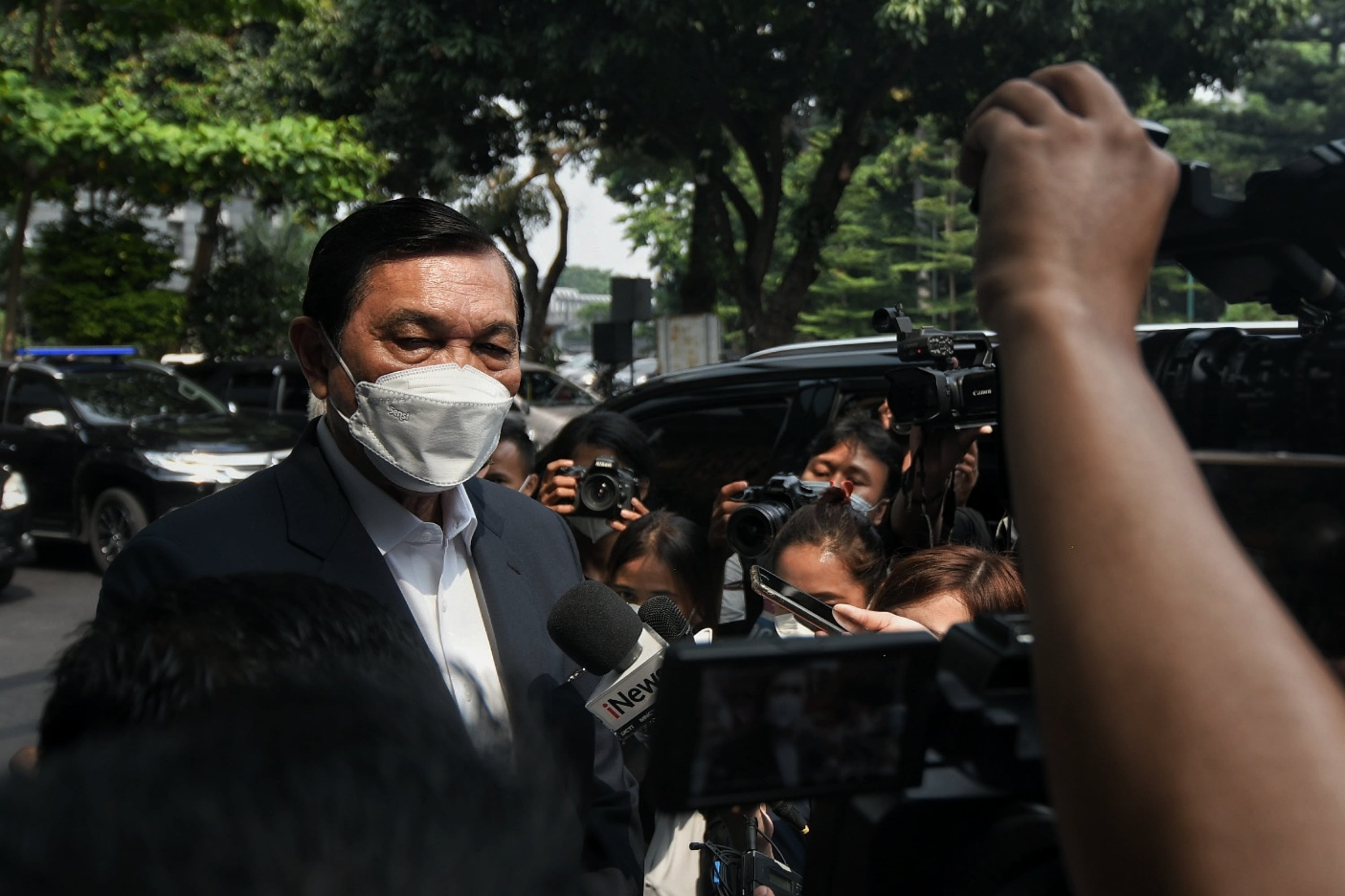 Menteri Koordinator Kemaritiman dan Investasi (Menko Marves) Luhut Binsar Pandjaitan