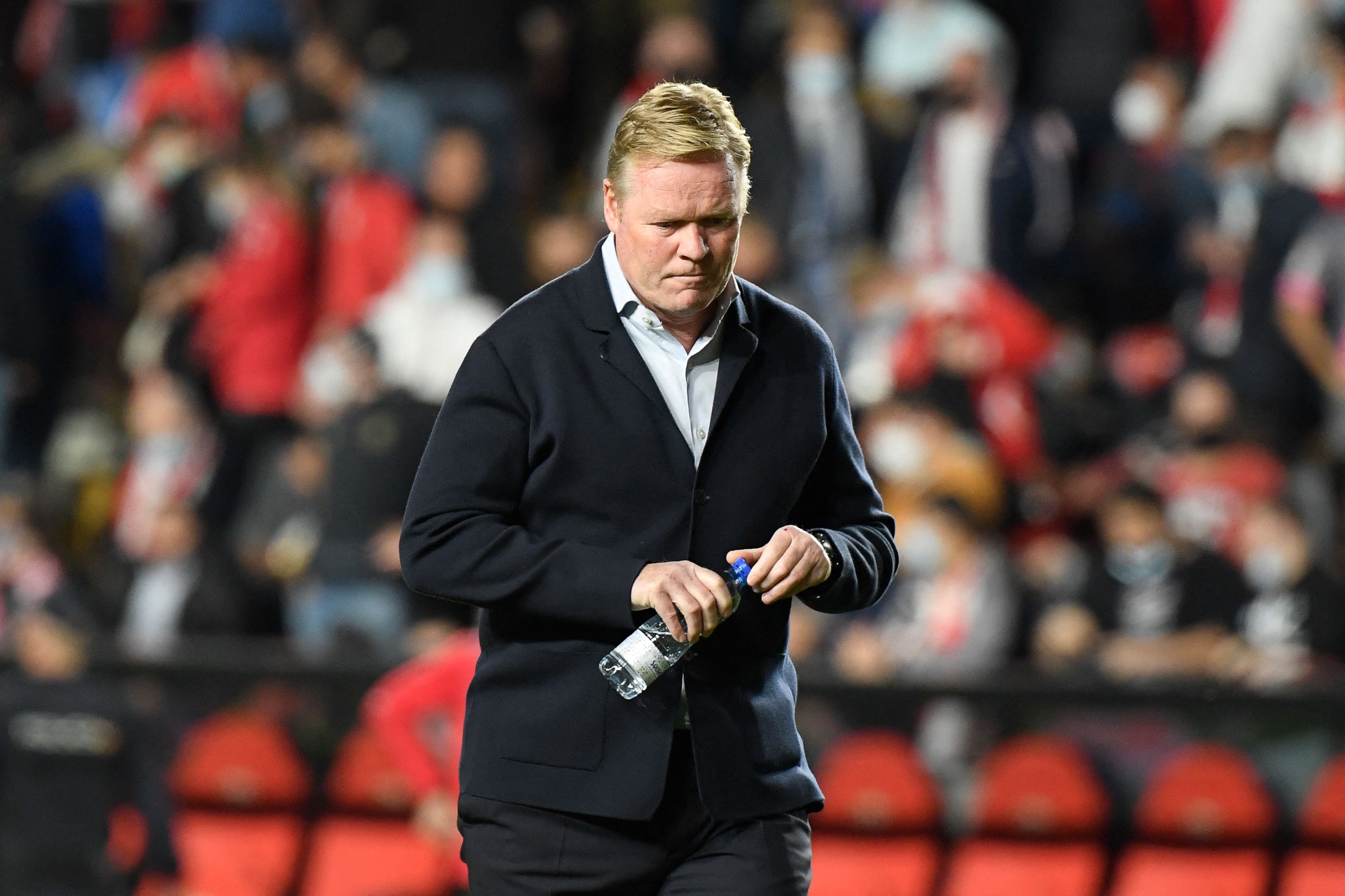 Pelatih Barcelona Ronald Koeman