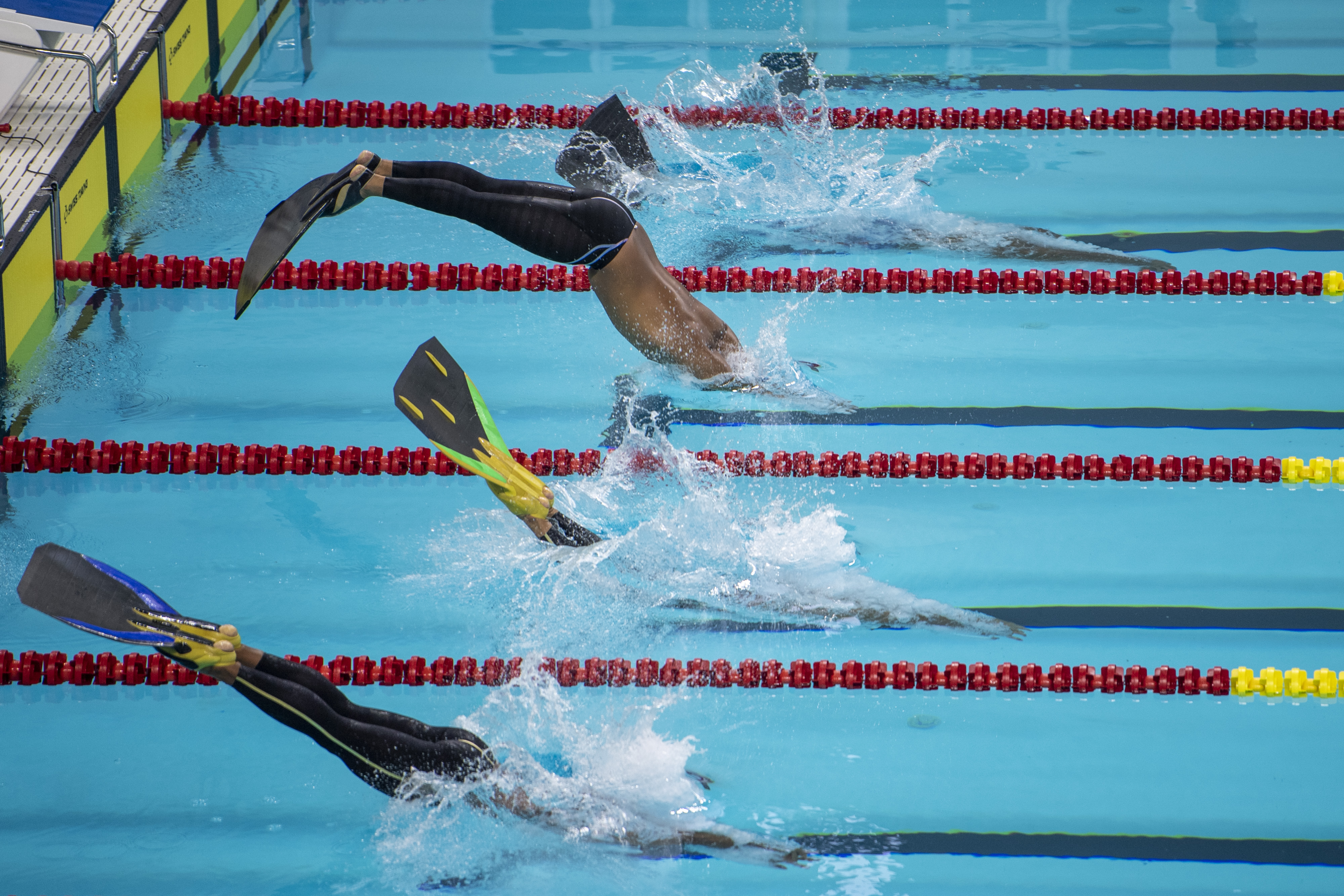 Pertandingan selam di PON XX Papua