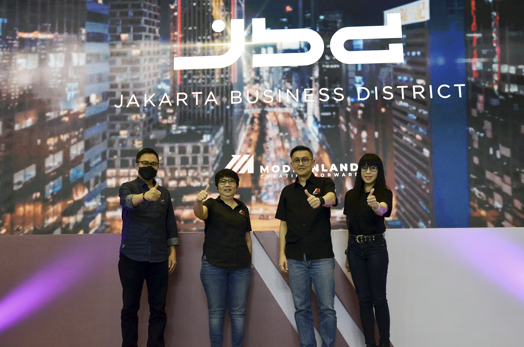 PT Modernland Realty Tbk secara resmi memperkenalkan kawasan Jakarta Business District di Jakarta Garden City.