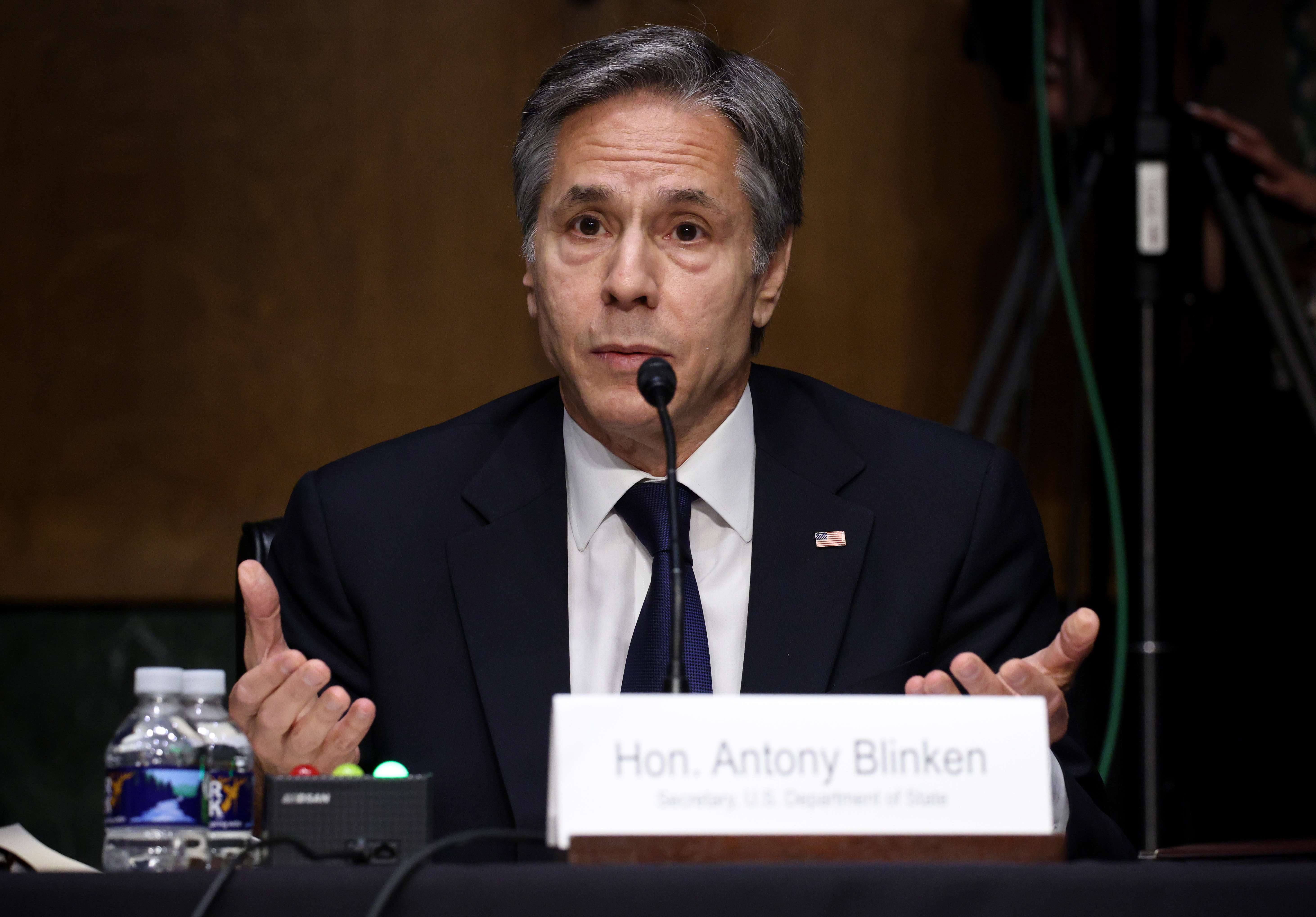 Menteri Luar Negeri Amerika Serikat Anthony Blinken.