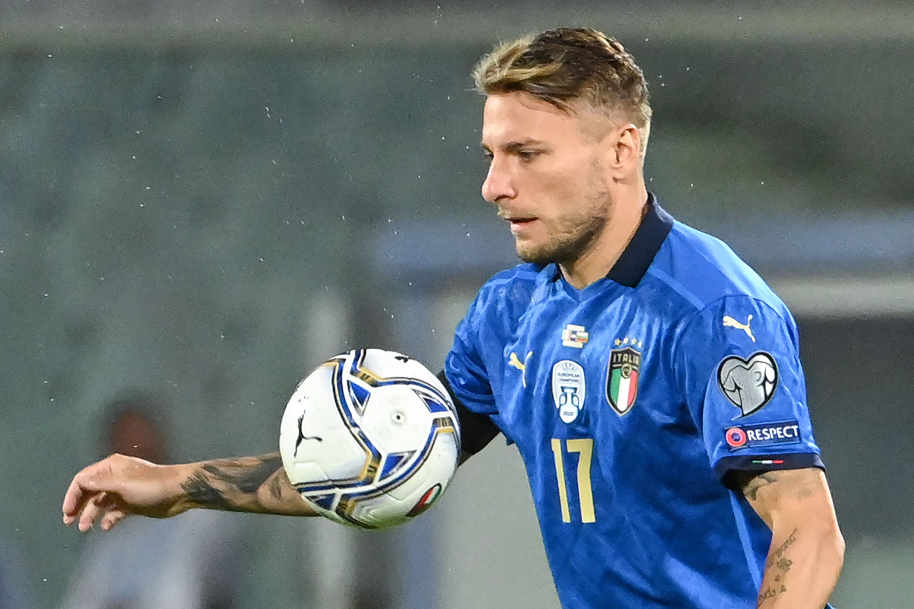 Penyerang timnas Italia Ciro Immobile