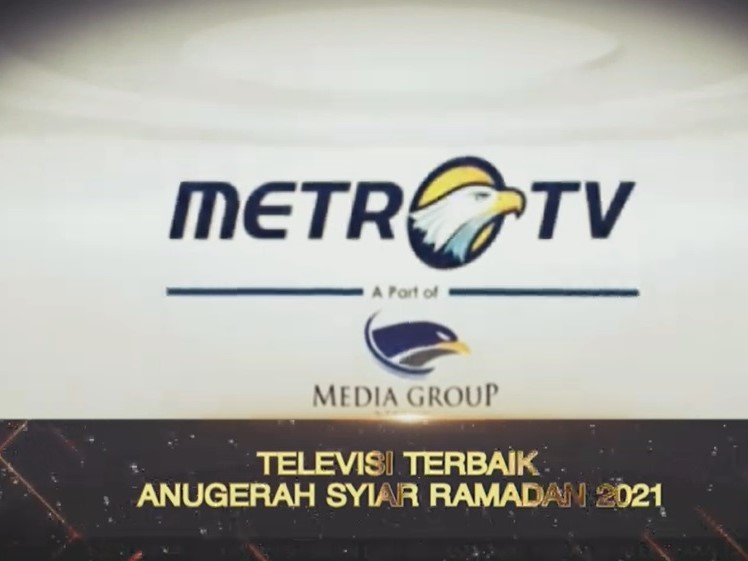 Metro TV dinobatkan sebagai televisi terbaik Syiar Ramadan 2021 dari Anugerah Syiar Ramadan 2021.