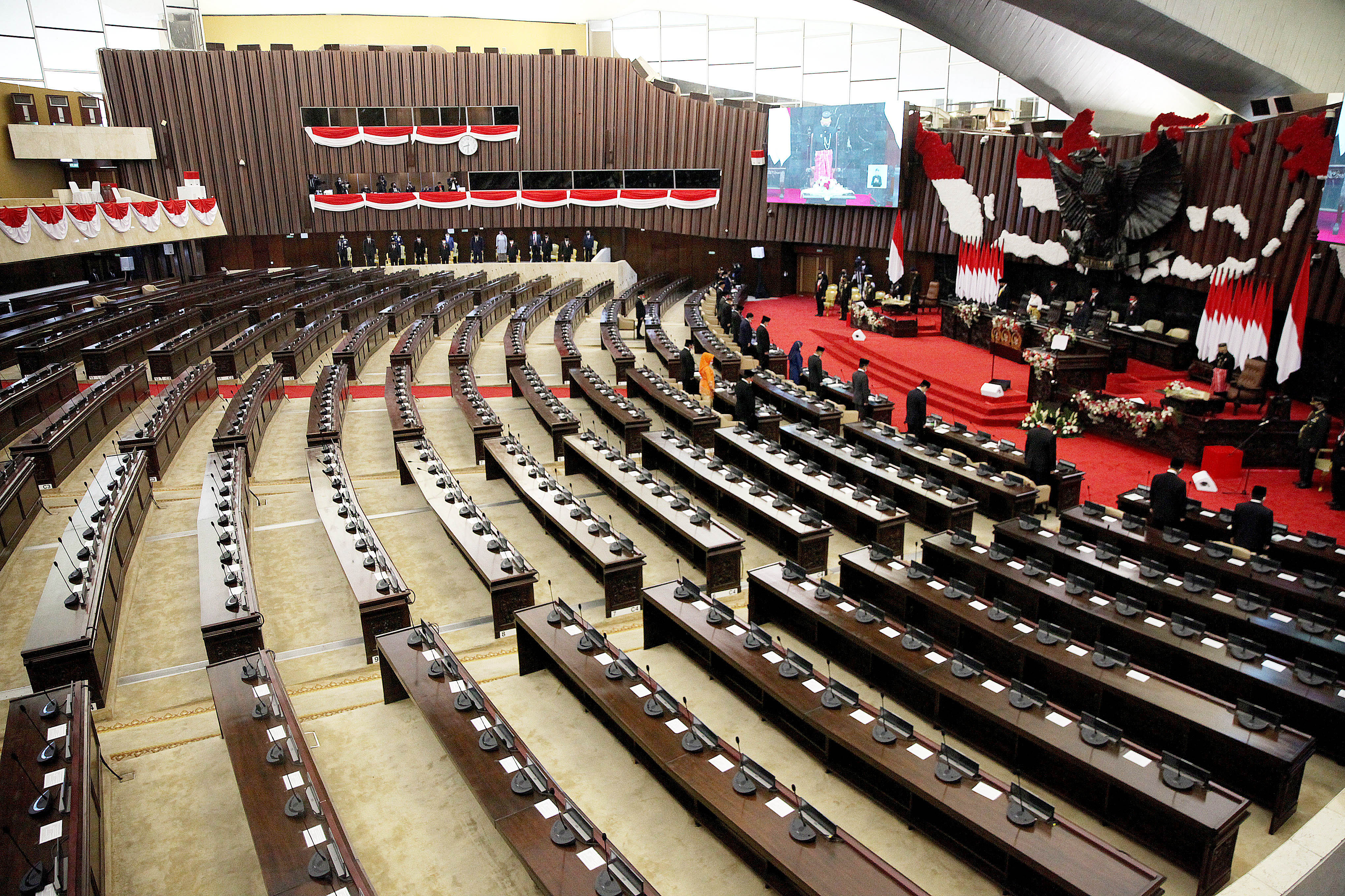  Suasana Sidang Tahunan MPR RI, sidang Bersama DPR/DPD RI