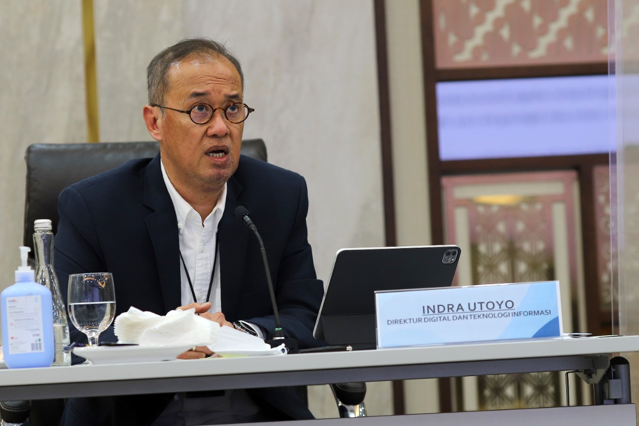 Direktur Digital dan Teknologi Informasi BRI, Indra Utoyo.