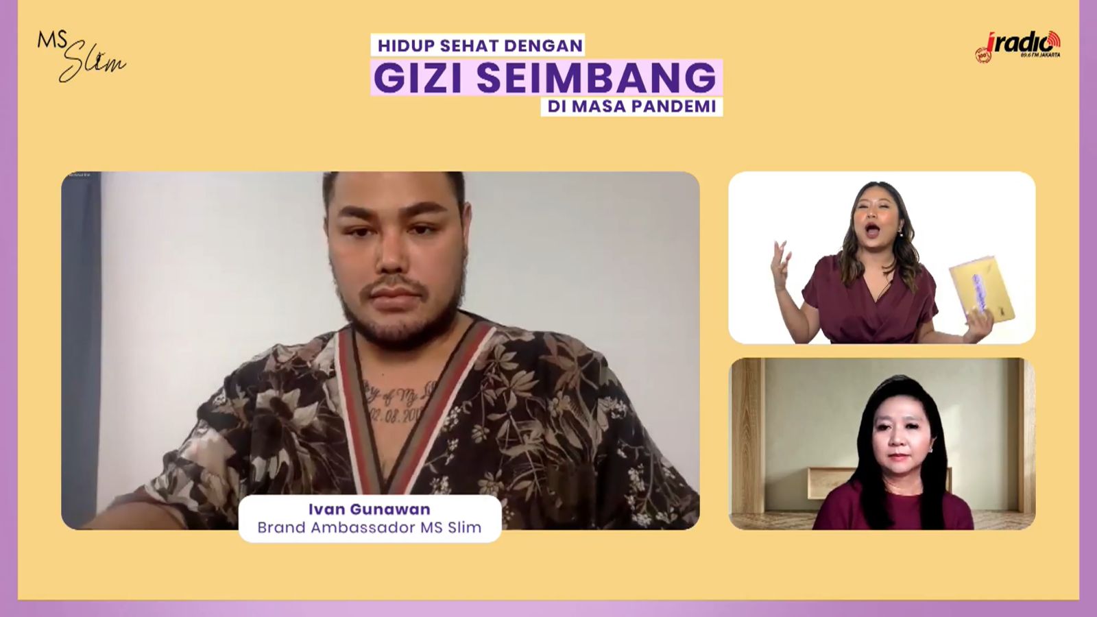 MS Slim menggelar webinar dengan tema 