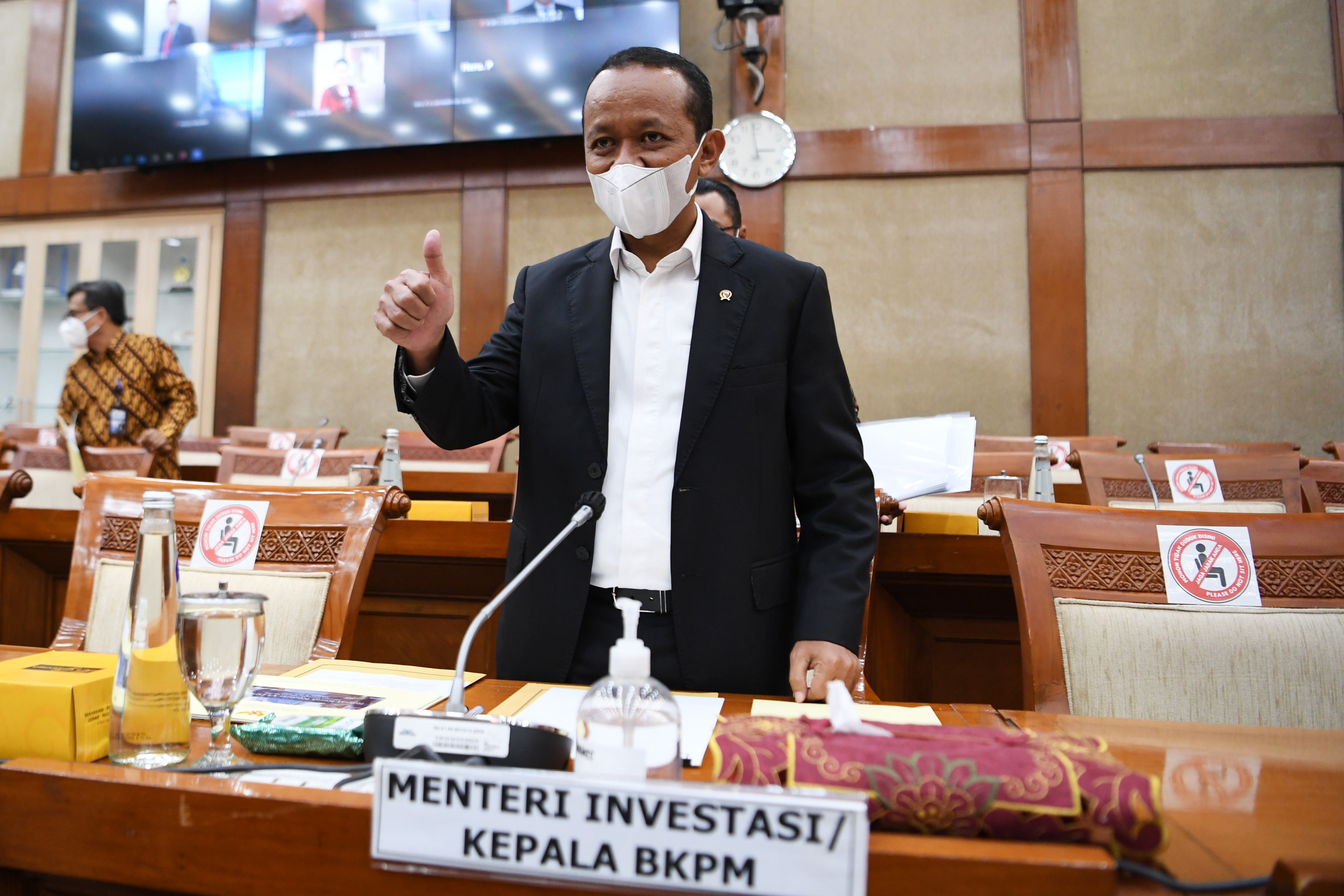  Menteri Investasi/Kepala BKPM Bahlil Lahadalia.