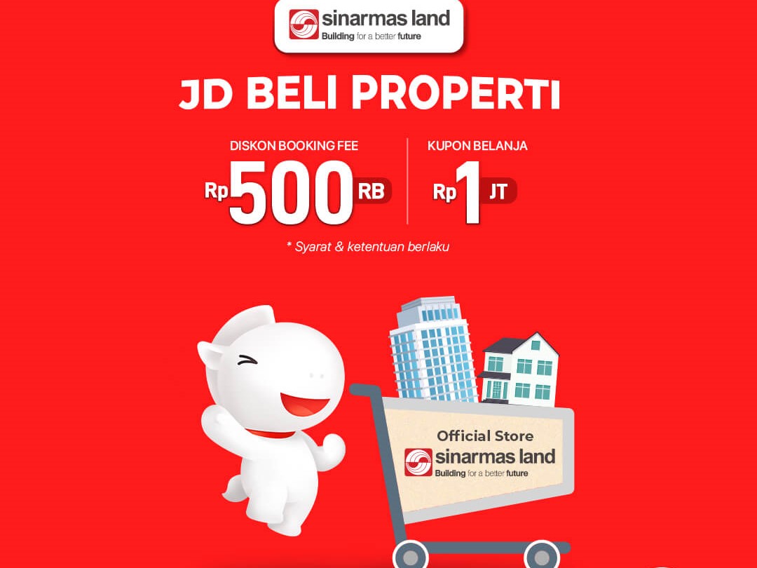 Keputusan Sinar Mas Land menjual produk properti di platform JD.ID merupakan salah satu bentuk lanjutan dari kerja sama kedua perusahaan.