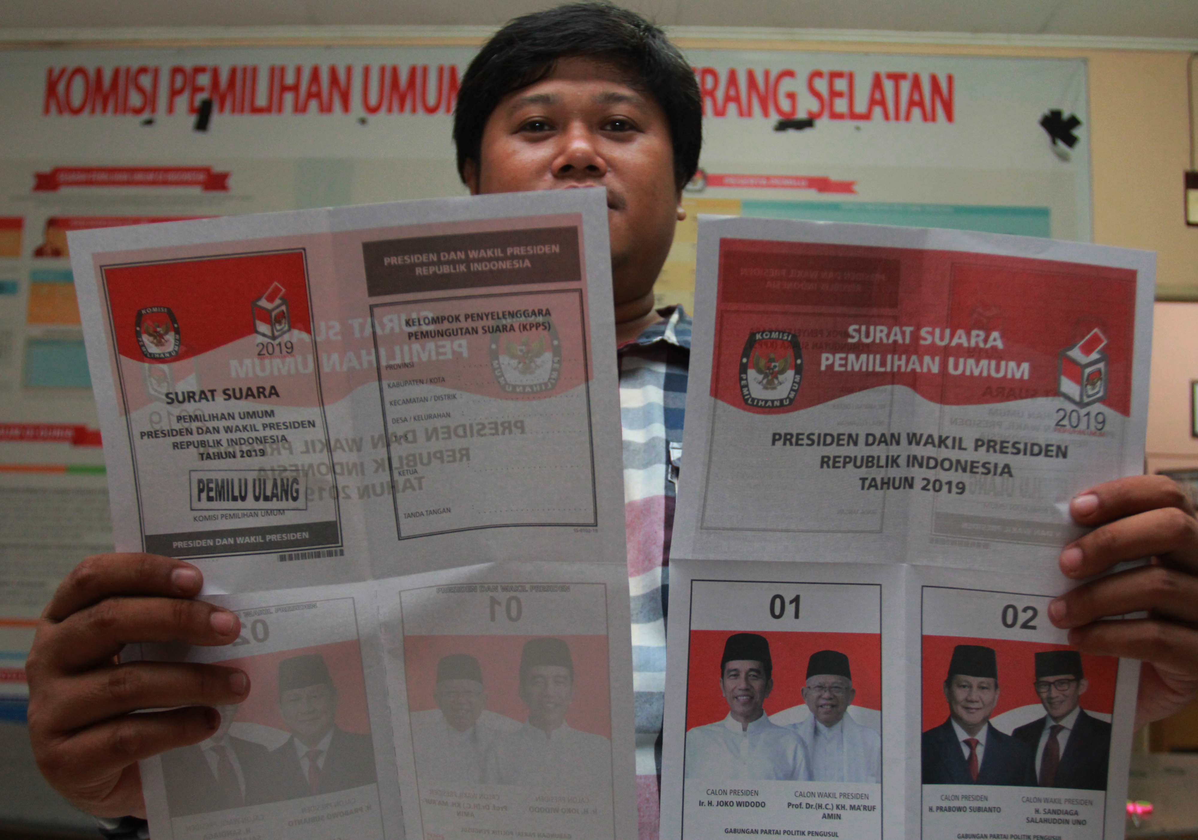 Pemungutan Suara pada pilpres 2019