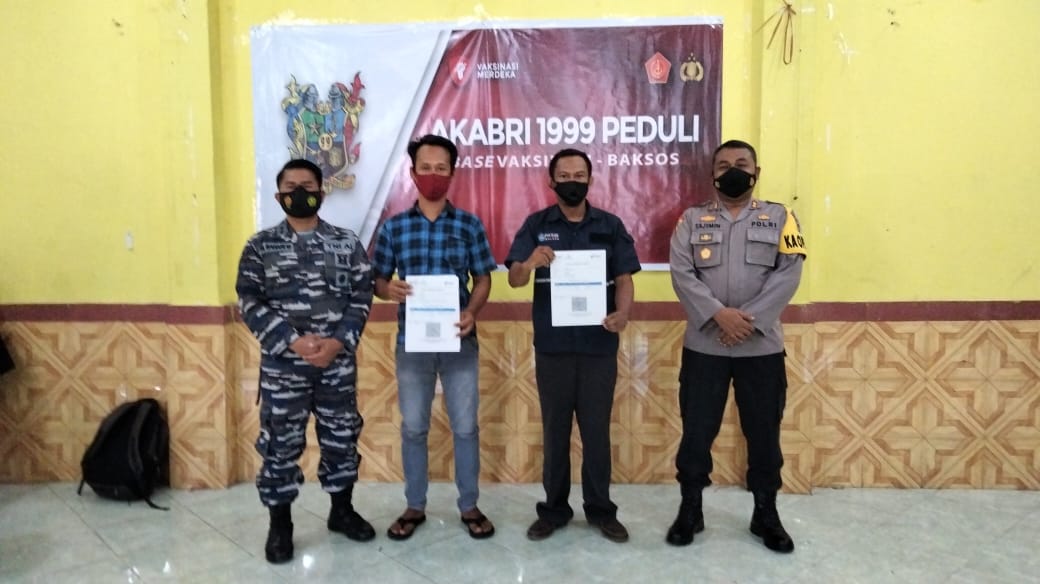 Alumnus Akabri 99 Gelar Vaksinasi Covid-19 di Sikka