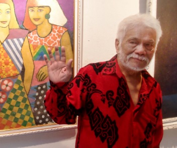 Satrawan, aktor, akademisi Remy Sylado.