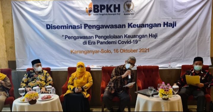 Diseminasi Pengawasan Keuangan Haji di Solo.