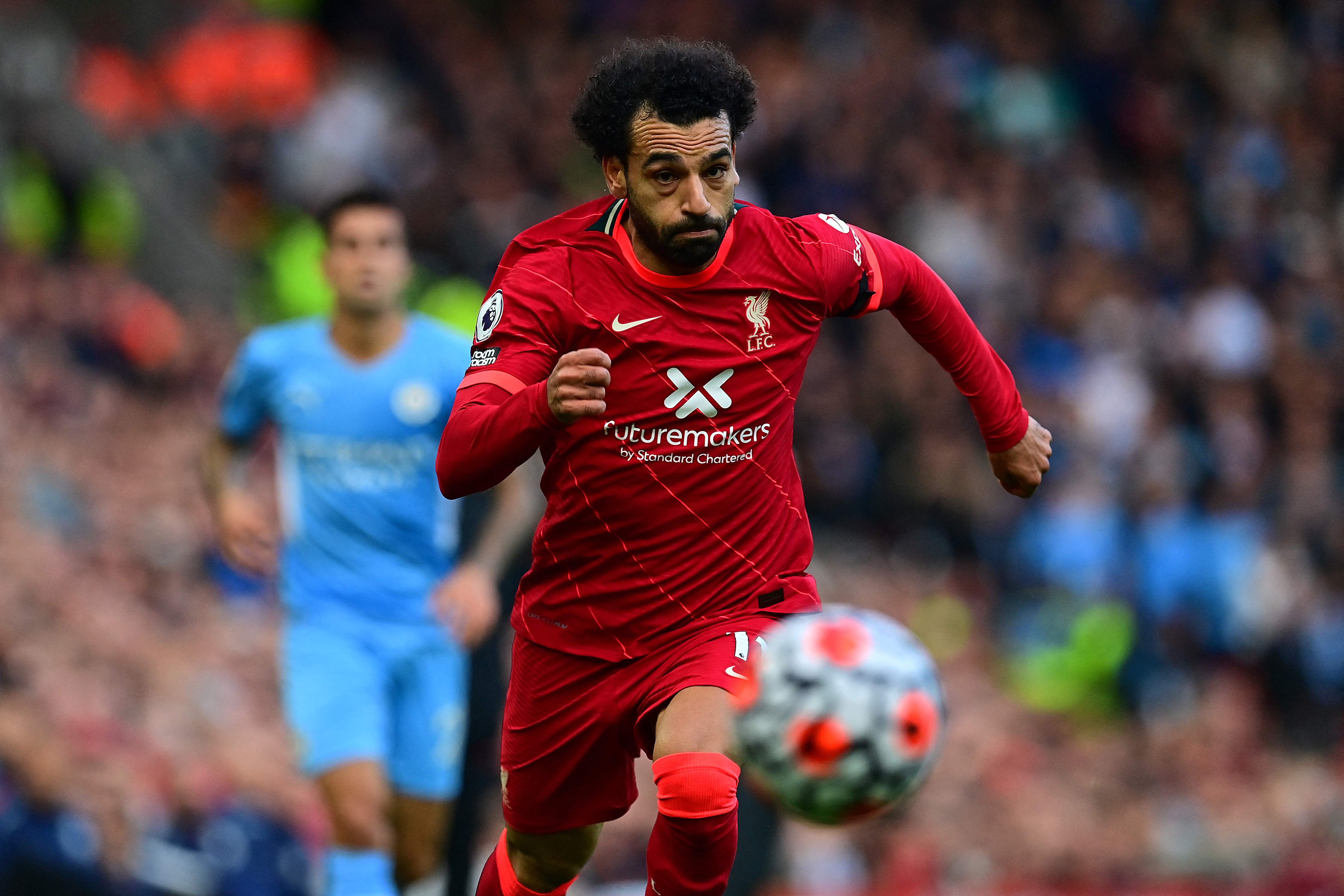 Penyerang Liverpool Mohamed Salah